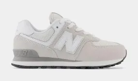574 Preschool Running Shoes (Nimbus Cloud/White)