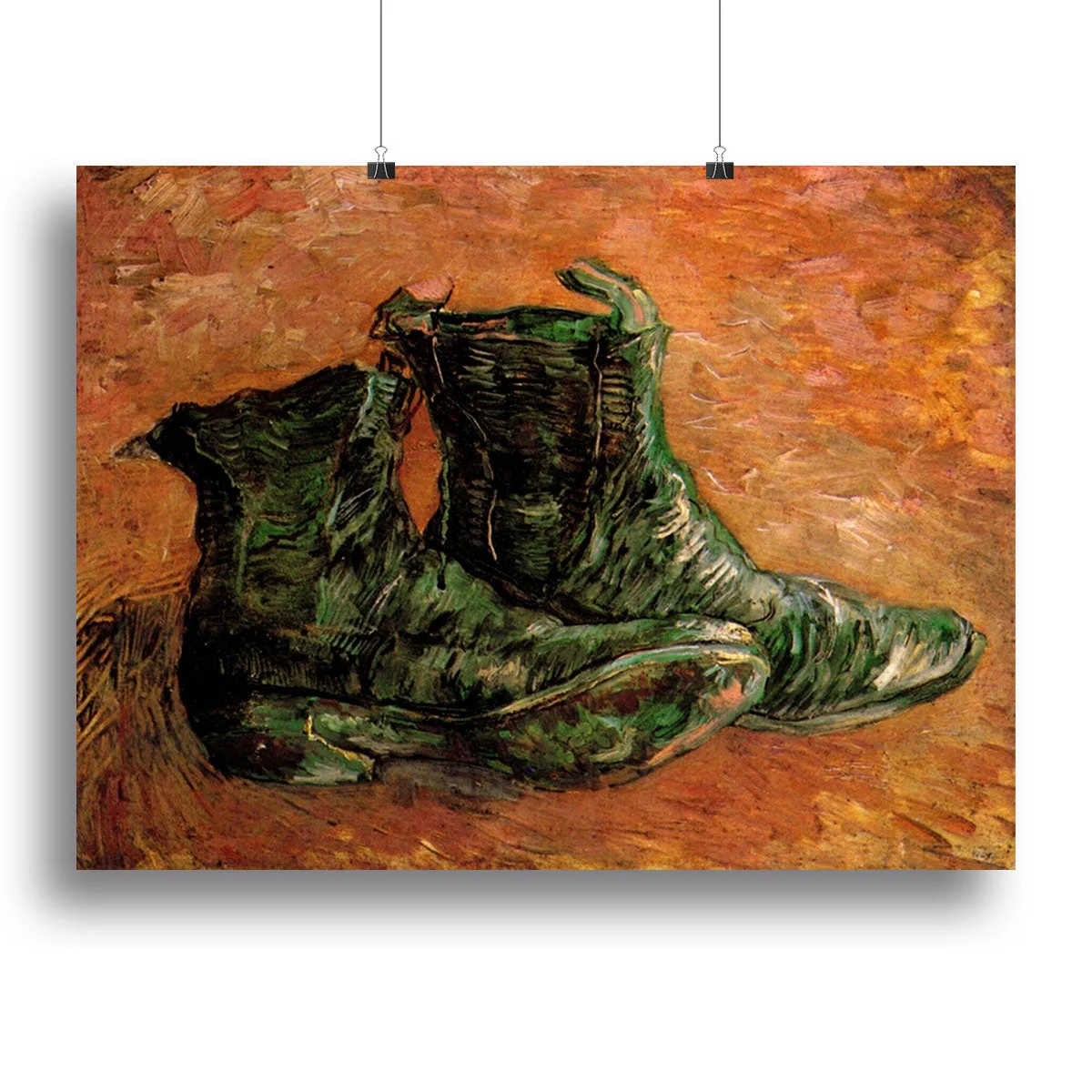 A Pair of Shoes by Van Gogh Canvas Print or Poster