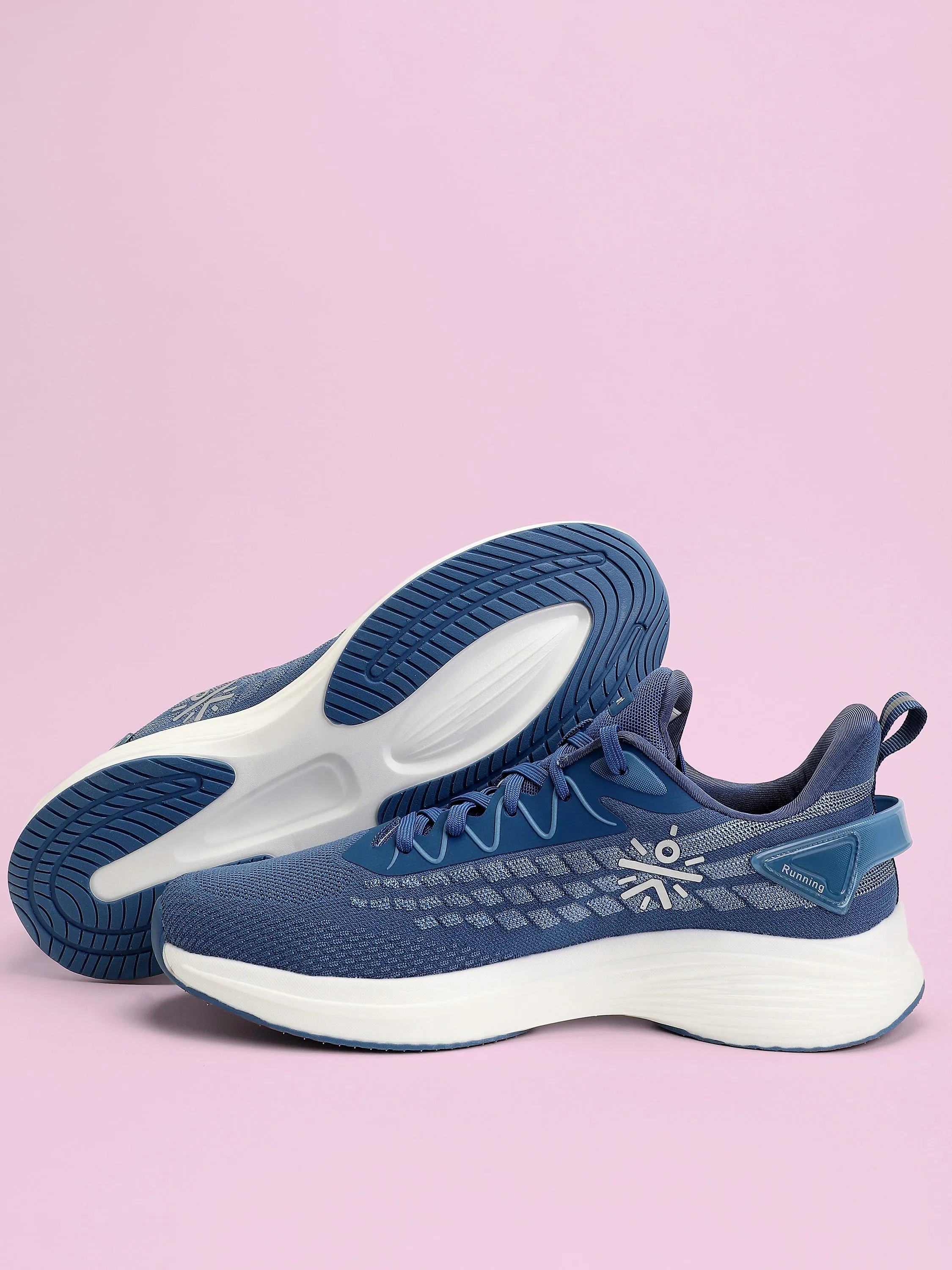 Active Men Running Shoes - Dusky Blue