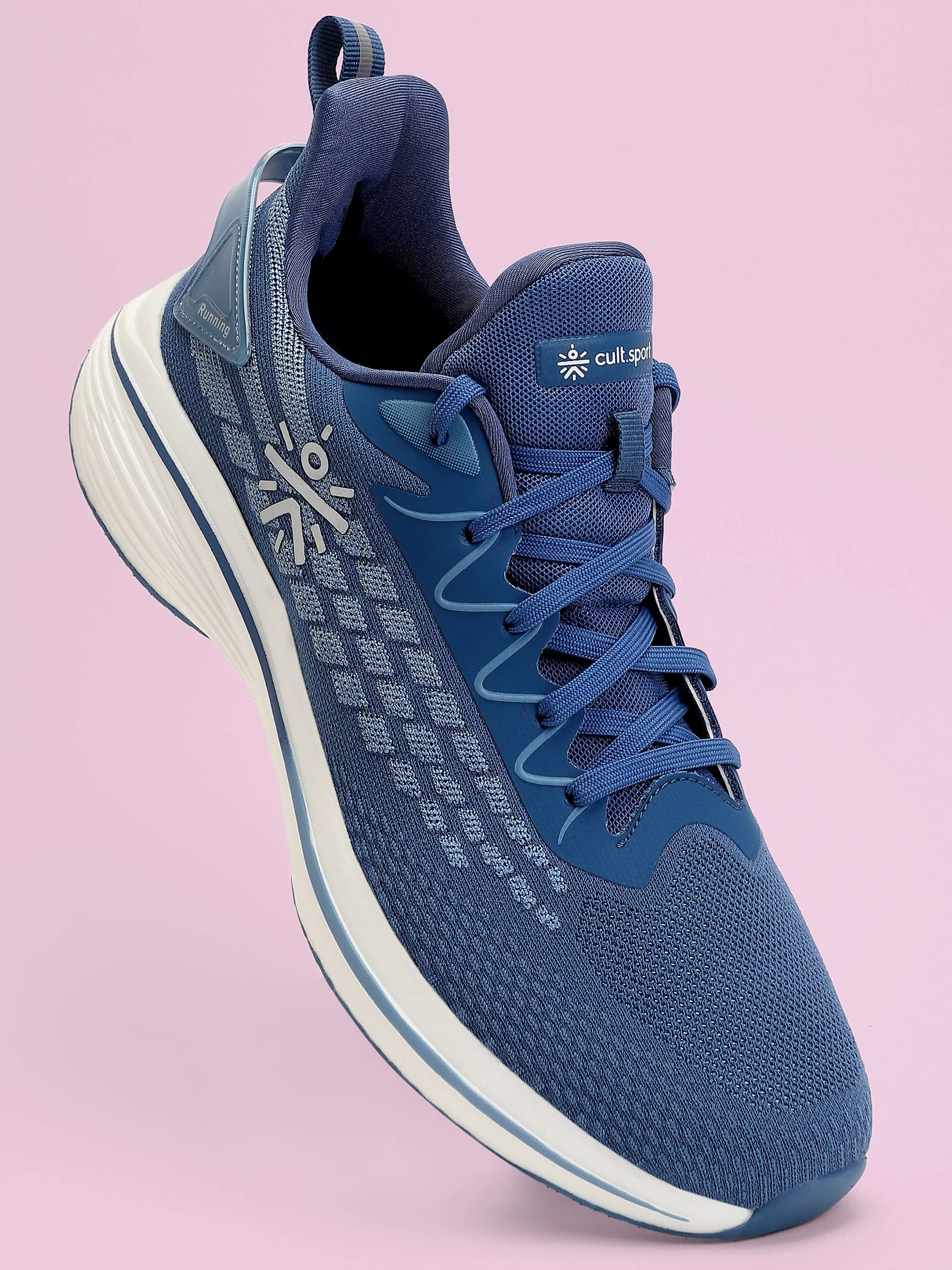 Active Men Running Shoes - Dusky Blue