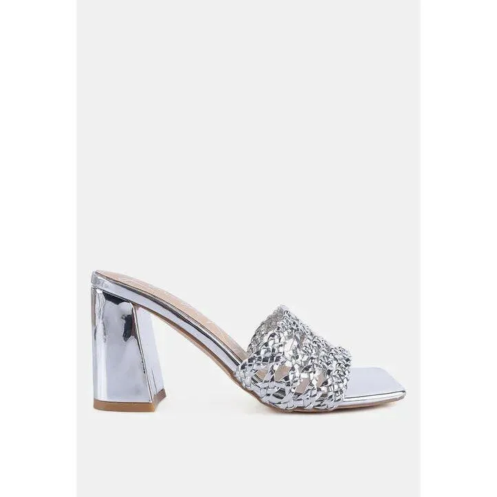 Adorbs Braided Straps Slip on Sandals