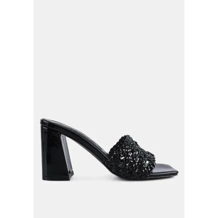 Adorbs Braided Straps Slip on Sandals