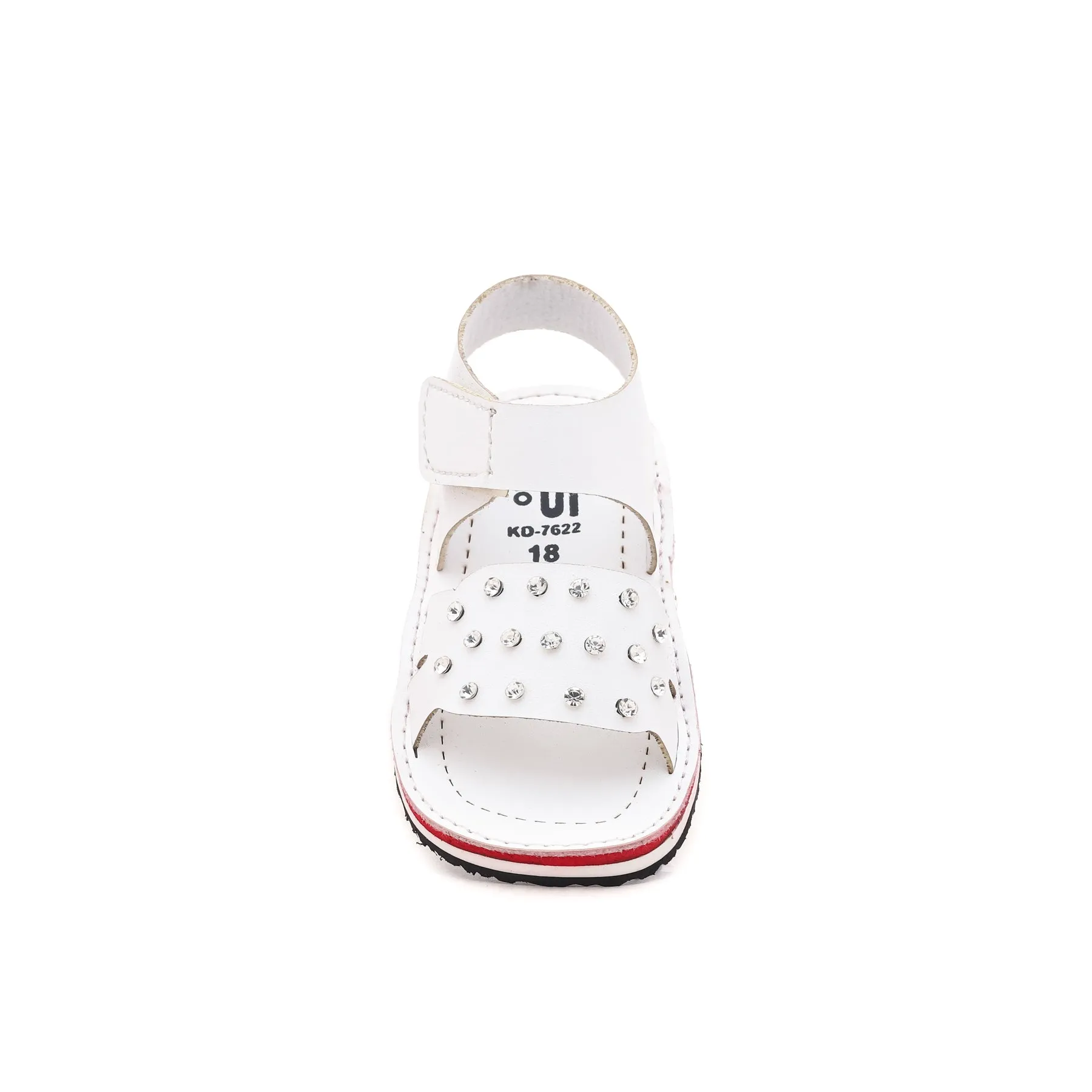 Babies White Casual Sandal KD7622