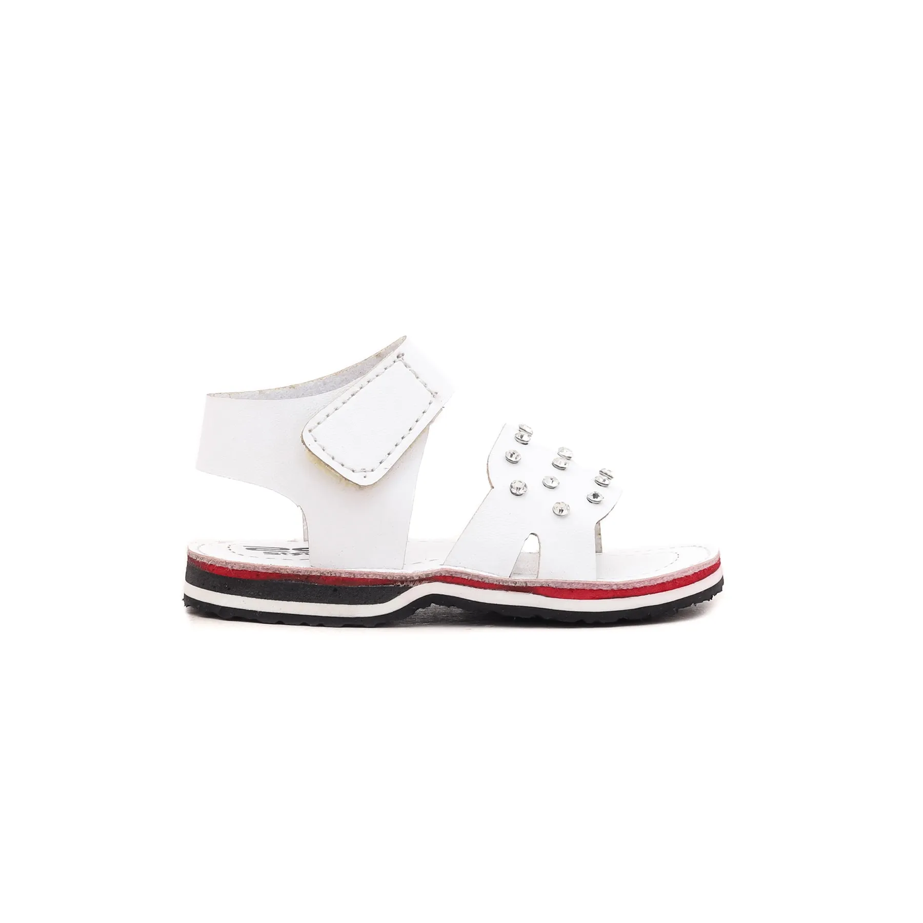Babies White Casual Sandal KD7622