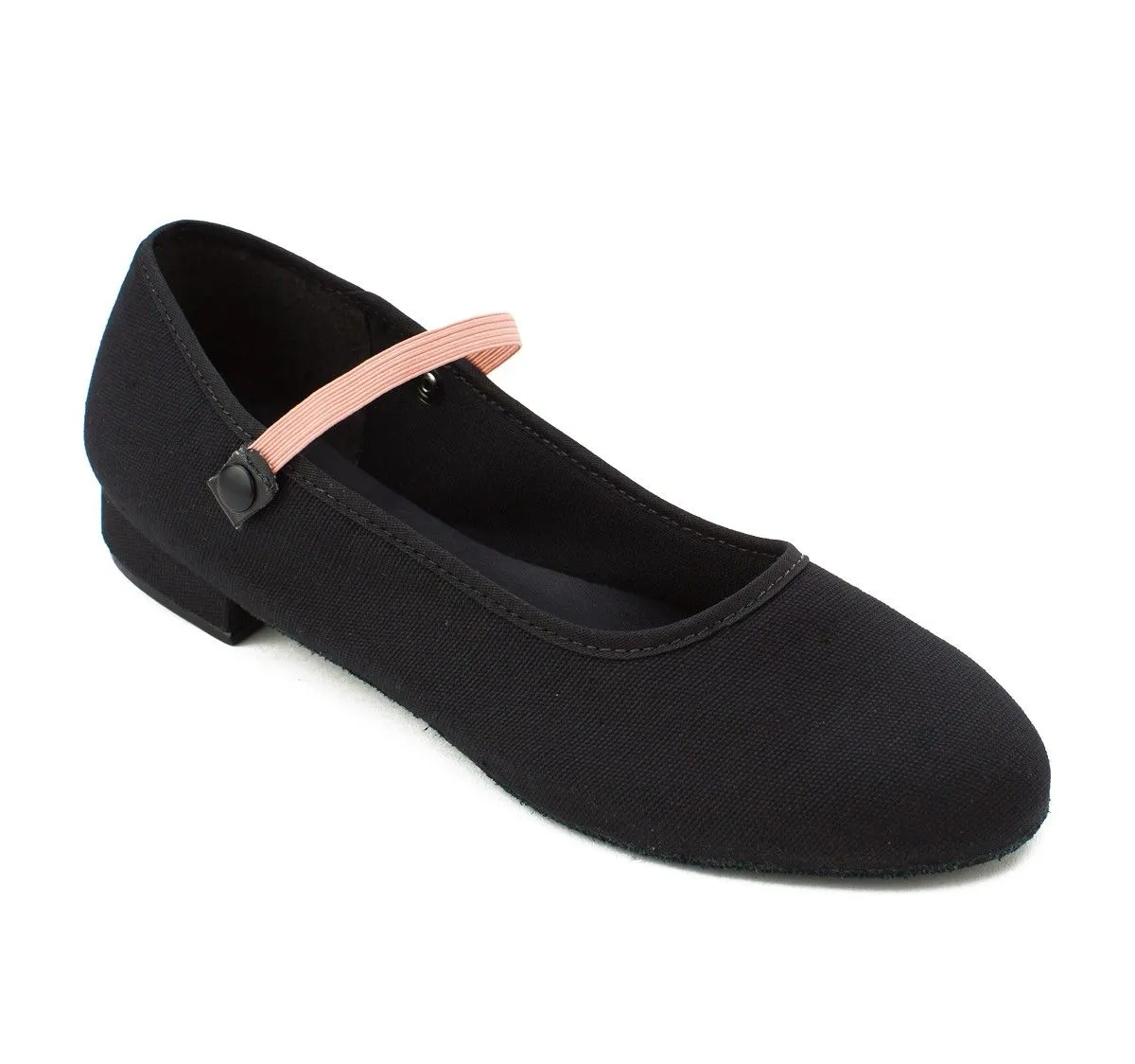 Canvas Character Shoe with 0.75'' Heel RO01