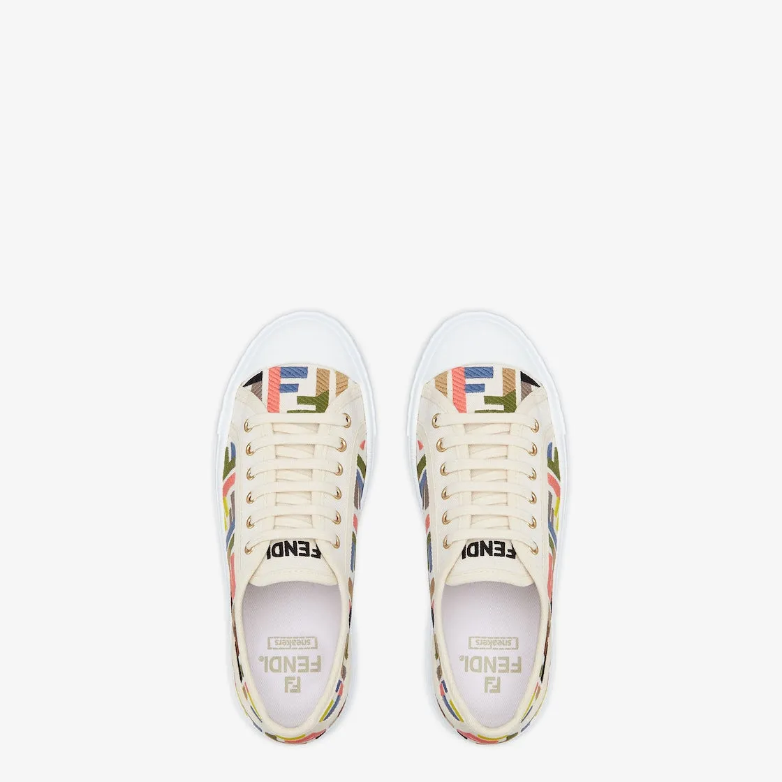 Domino Multicolor Canvas Sneakers