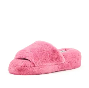 Faux Fur Slipper Pink