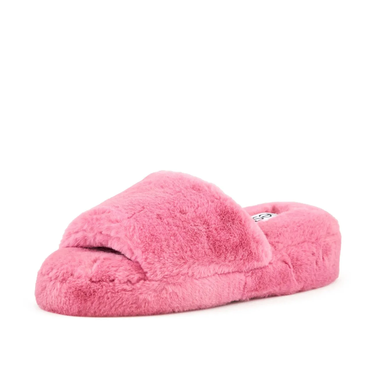 Faux Fur Slipper Pink