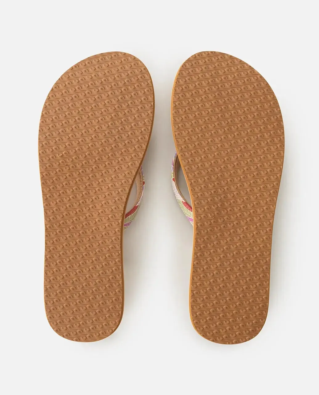 Freedom Bloom Open Toe Flip Flops in Mango