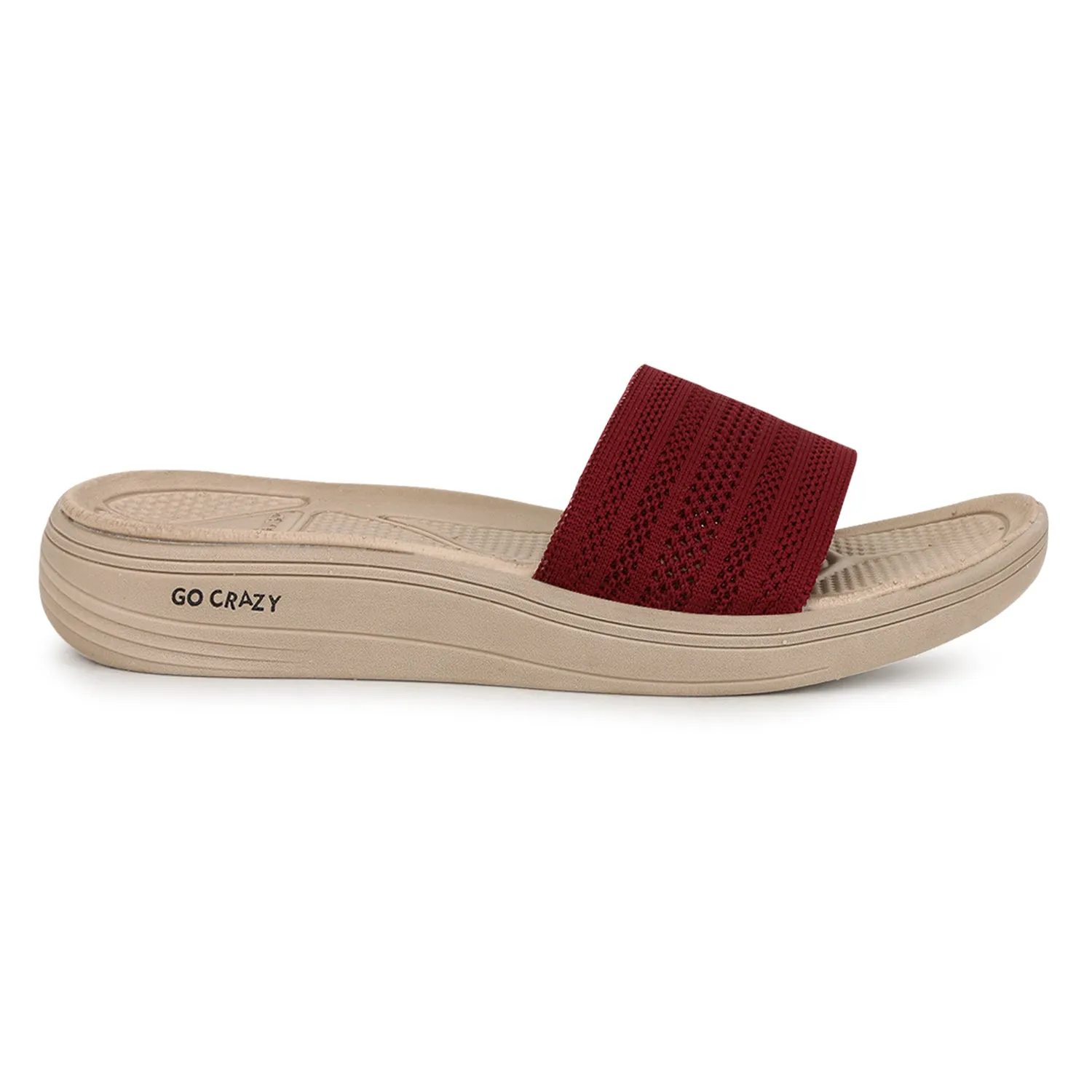GC-SL-04L Red Women's Flip Flops