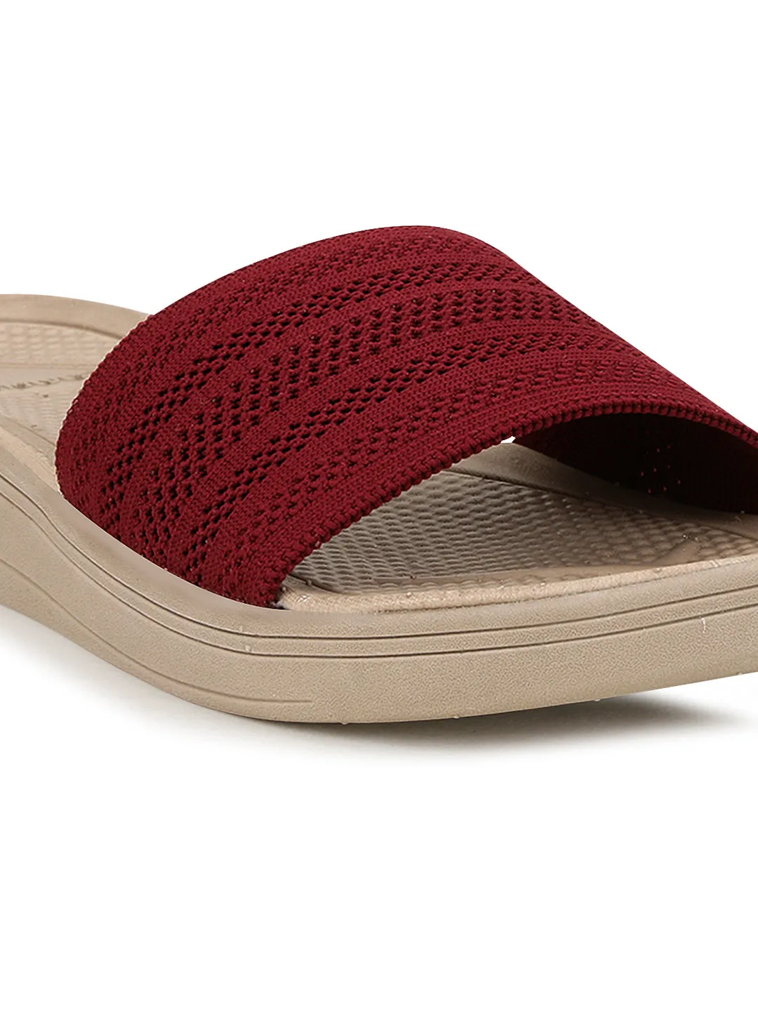 GC-SL-04L Red Women's Flip Flops
