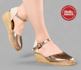 Gold leather Carmen