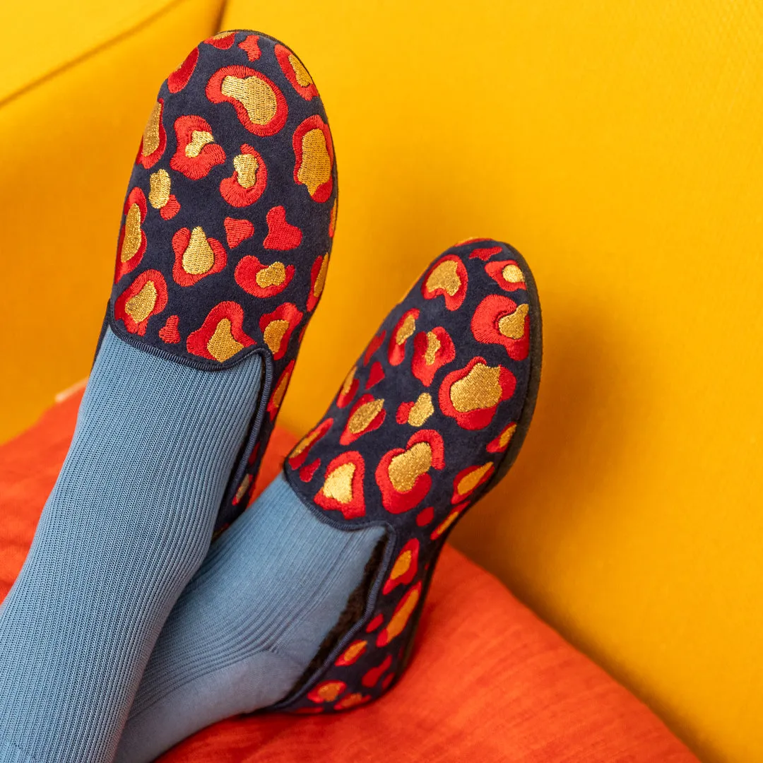 Golden Leo Suede Loafers