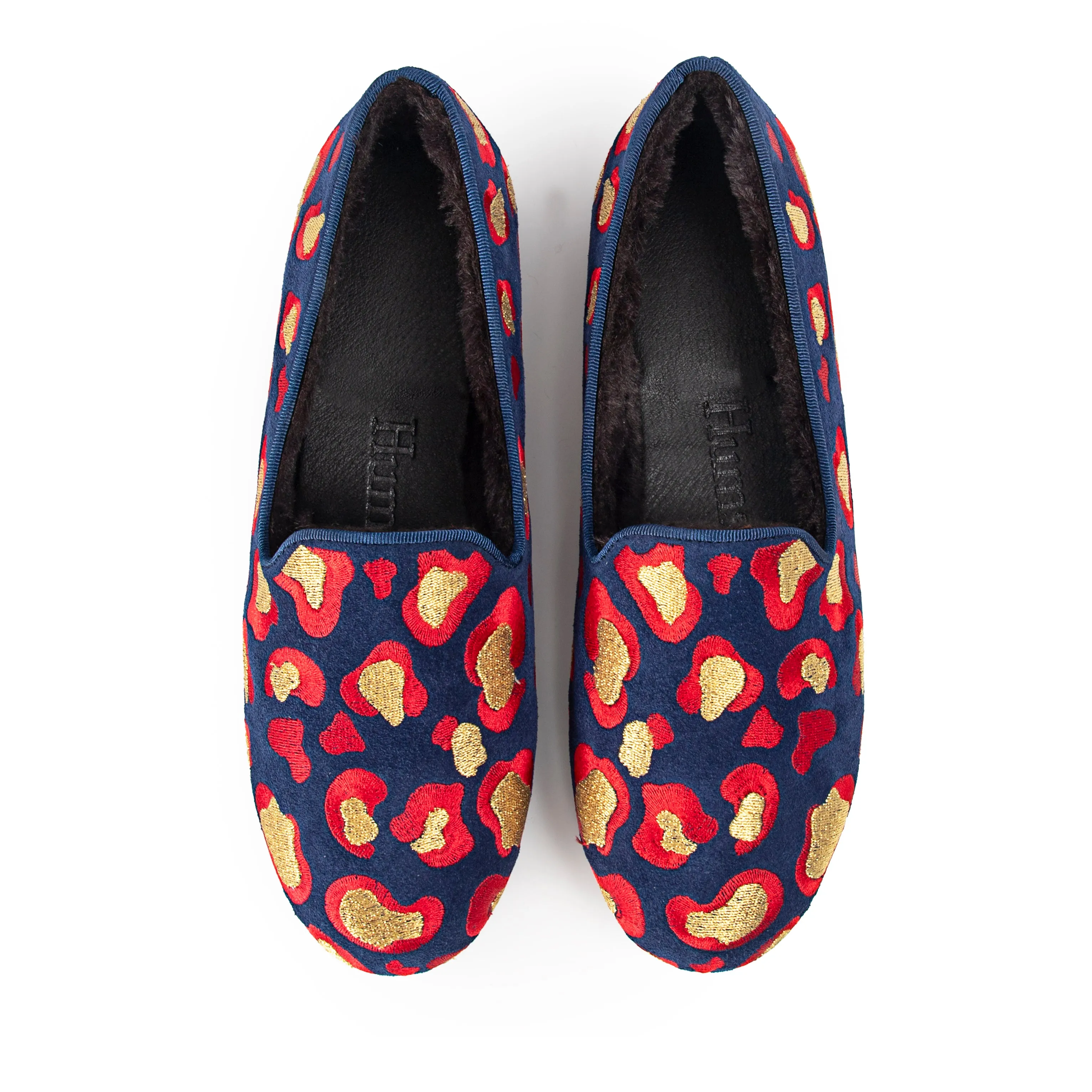 Golden Leo Suede Loafers