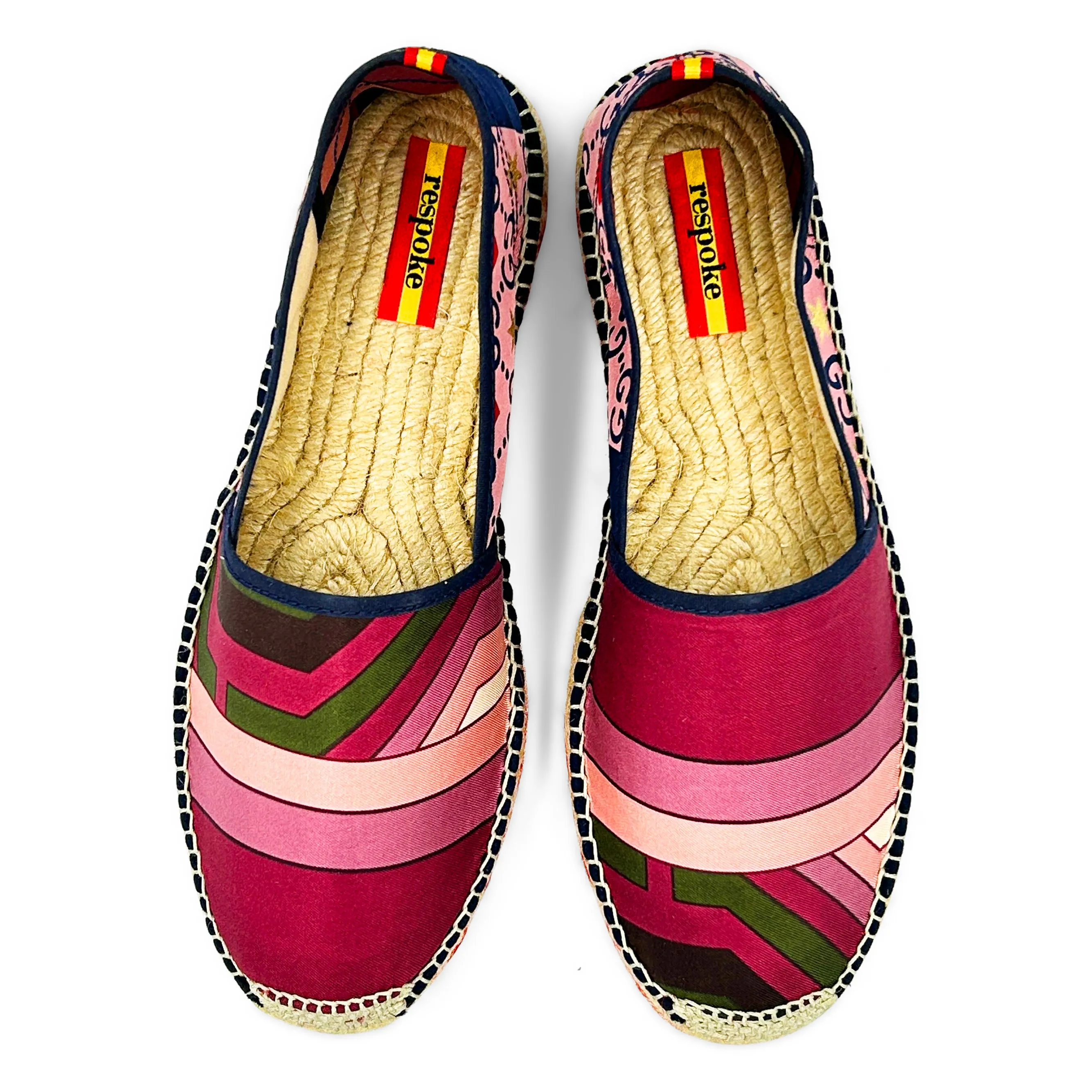 HEX CUORE Pink Classic Espadrilles