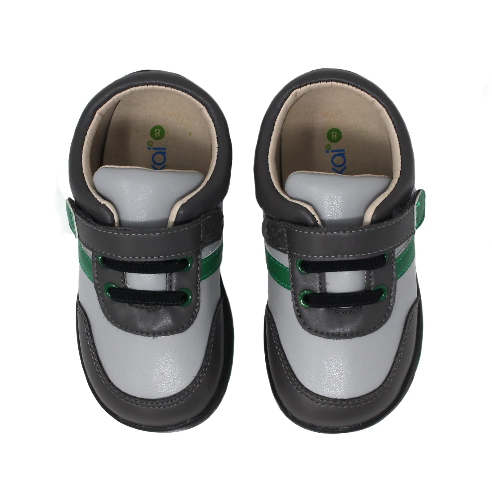 Kimi   Kai Boys Sneaker Shoes - Sam Stripe (First Walker & Toddler)