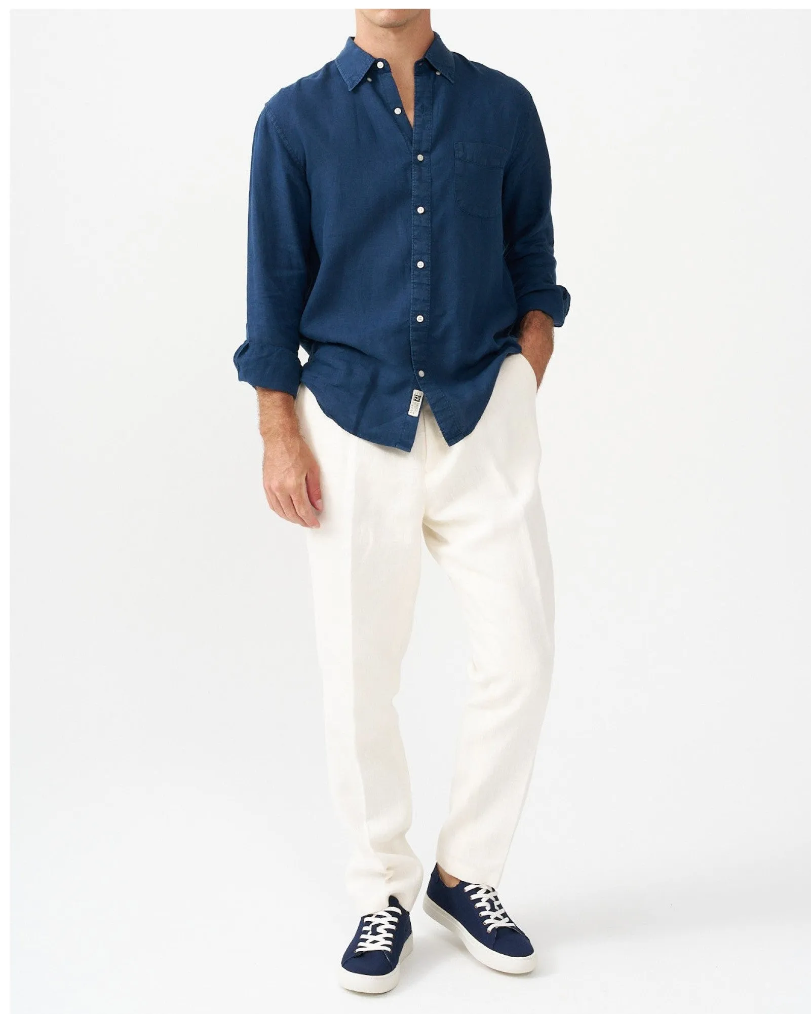 Mens_Sneakers_The Ibiza_Canvas Colors_Armada Blue