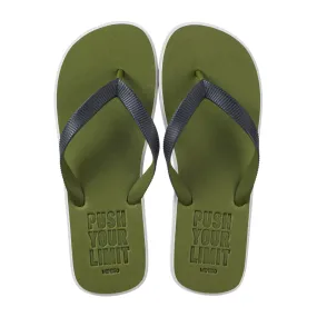 Minimalist Series Men's Flip Flops (Green, 40)