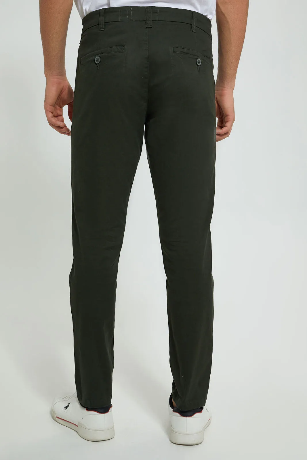 Olive Chino Trouser