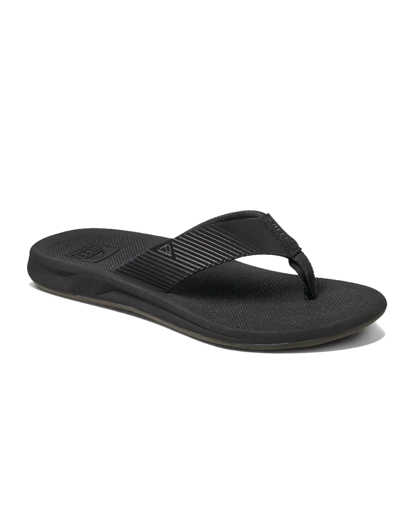 Phantom II Flip Flops in Black & Black