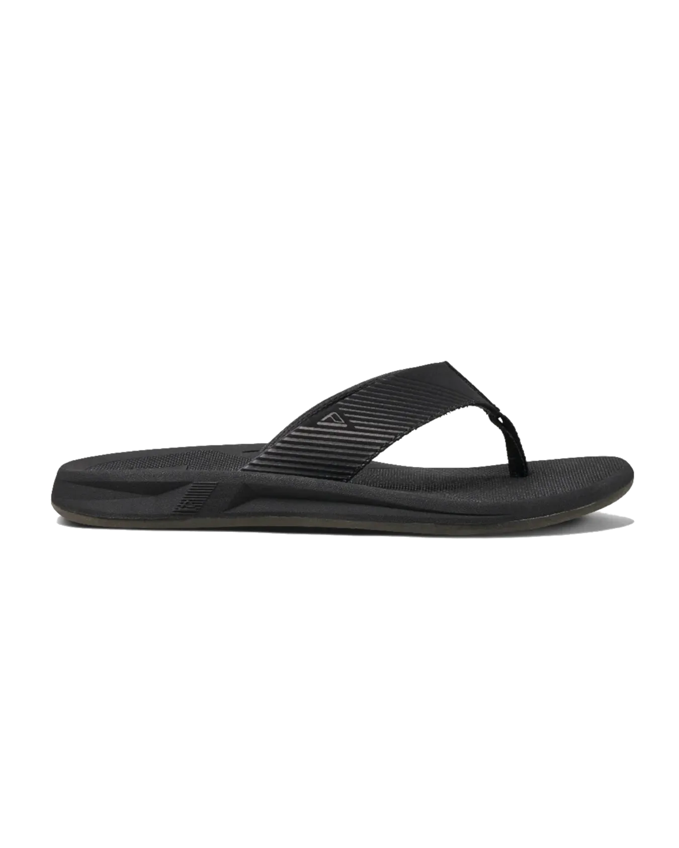 Phantom II Flip Flops in Black & Black