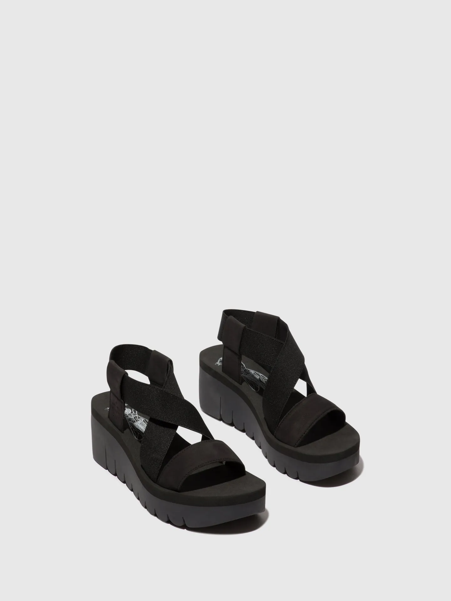 Sling-Back Sandals YABI922FLY BLACK