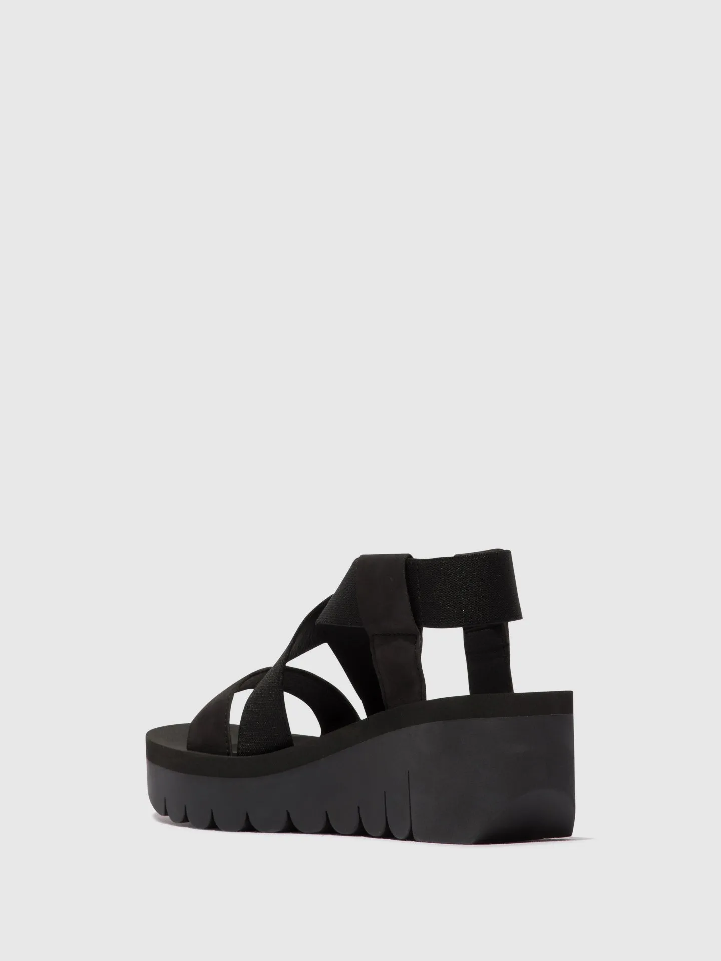 Sling-Back Sandals YABI922FLY BLACK