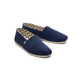 Toms Alpargata Navy Canvas Shoes