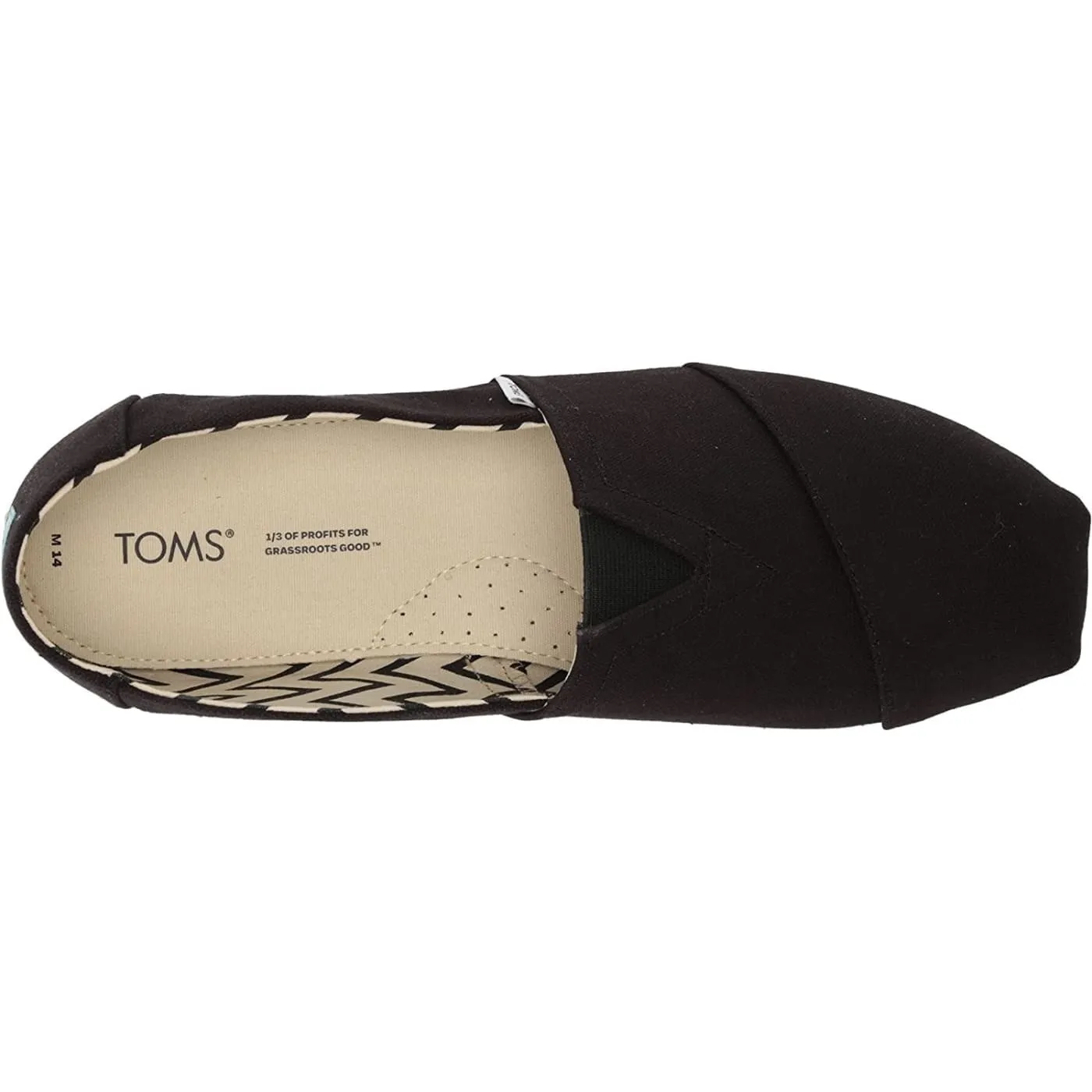 Toms Classic Recycled Cotton Mens Espadrilles Slipons Shoes