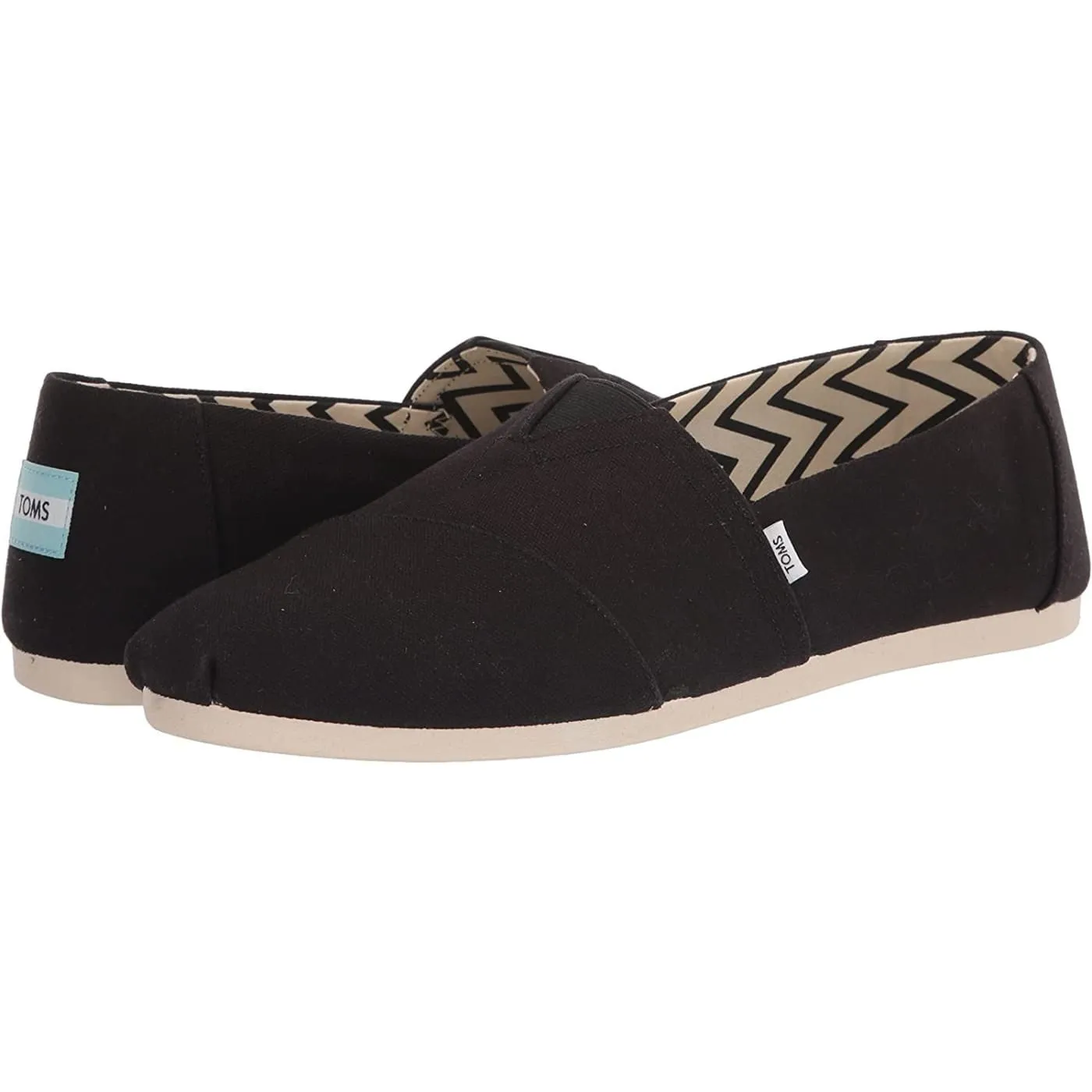 Toms Classic Recycled Cotton Mens Espadrilles Slipons Shoes