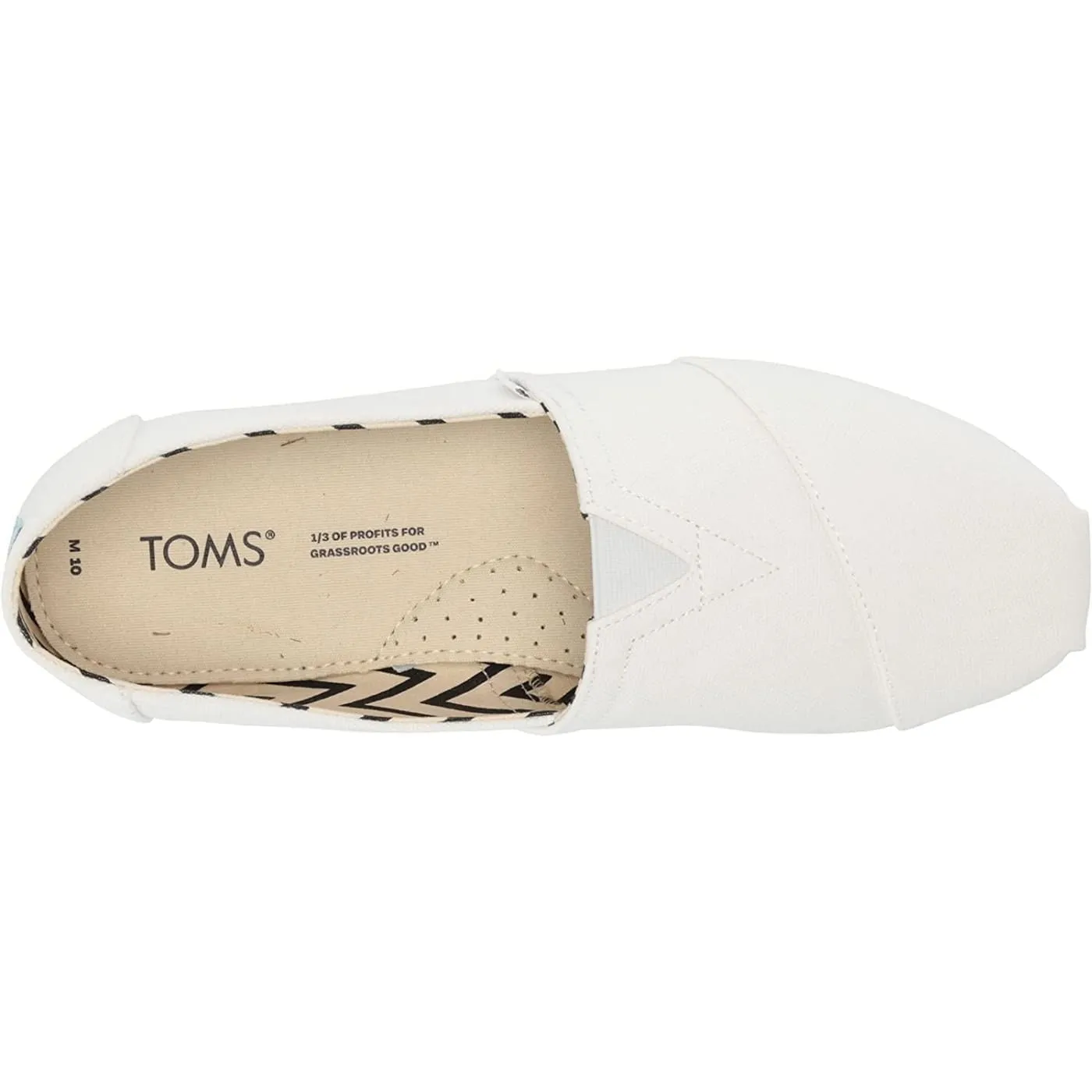 Toms Classic Recycled Cotton Mens Espadrilles Slipons Shoes