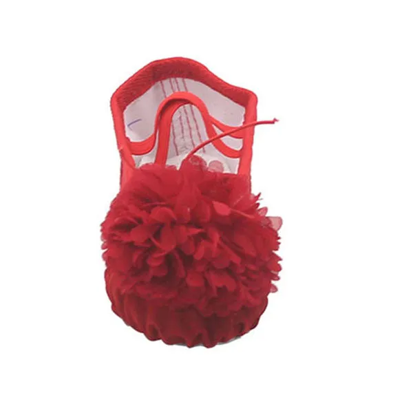 Woman's Canvas Ballet Dancing Shoes with Flower