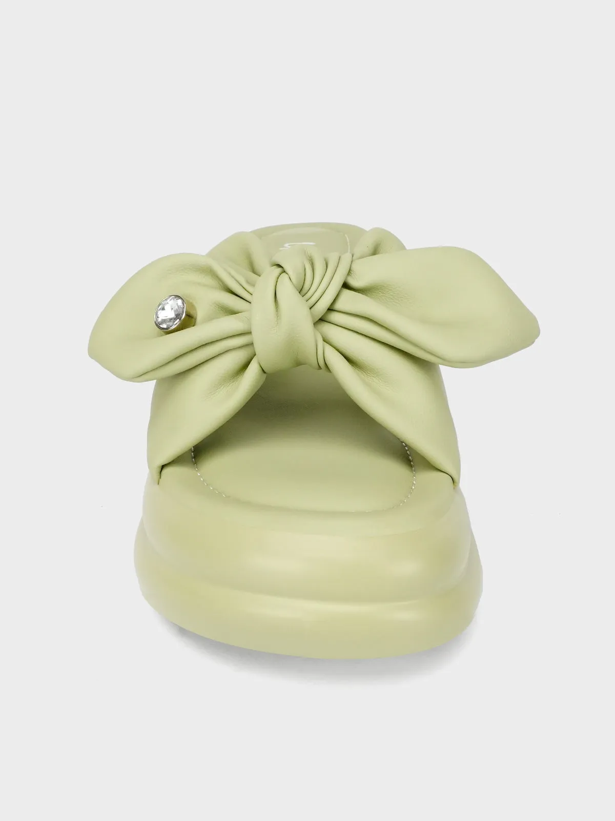 Womens "ARTIZ" Platform Sole Slippers